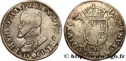 PAYS-BAS ESPAGNOLS - DUCHÉ DE GUELDRE - PHILIPPE II Demi-écu (daldre) Philippe II 1563 Nimègue