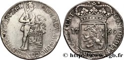 PAYS-BAS - PROVINCES-UNIES - ZÉLANDE Ducat d’argent ou Risksdaler 1769 Middelbourg