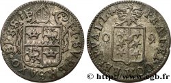 SUISSE - CANTON DU VALAIS 1/2 Batzen canton du Valais (Sitten) frappe au nom de l’évêque François-Joseph Supersaxo 1709