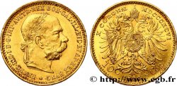 ÖSTERREICH 10 Corona François-Joseph Ier, 1er type 1896 Vienne