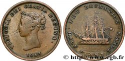 CANADA 1/2 Penny Token NEW BRUNSWICK 1843 