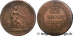 BRITISH TOKENS OR JETTONS 1 Penny Lowestoft (Suffolk)  1811 