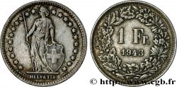 SVIZZERA  1 Franc Helvetia 1943 Berne - B
