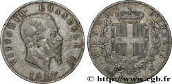ITALIA 5 Lire Victor Emmanuel II 1871 Milan