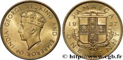 JAMAICA 1 Penny Georges VI 1937 