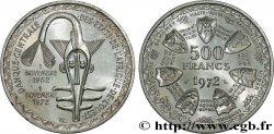 ÉTATS DE L AFRIQUE DE L OUEST (BCEAO) 500 Francs BCEAO 1972 Paris