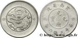 CHINA 50 Cents Province du Yunnan 1911 