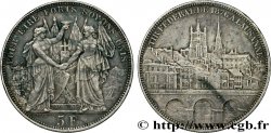 SUISSE 5 Francs, monnaie de Tir, Lausanne 1876  TTB