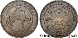 AUSTRALIA Token de 1 Penny GOULBURN 1837 