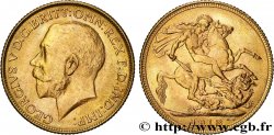 ORO, PALADIO Y PLATINO INVERSIÓN 1 Souverain Georges V 1918 Bombay