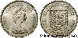JERSEY 10 New Pence Elisabeth II 1968  SUP
