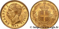 ITALIE 20 Lire Umberto Ier 1882 Rome