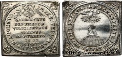 ALLEMAGNE - NUREMBERG 1/4 Thaler, flan carré 1650 Nuremberg TTB+