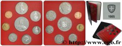 SWITZERLAND Série Proof 8 Monnaies 1985 