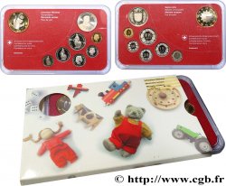 SWITZERLAND Série FDC 8 Monnaies + 1 Médaille 2007  MS