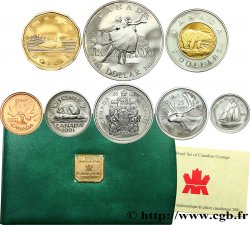 CANADA Série Proof Ballet National 8 monnaies 2001