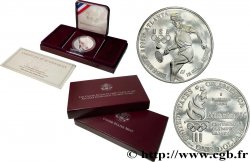 ÉTATS-UNIS D AMÉRIQUE 1 Dollar Proof Jeux Olympiques d’Atlanta 1996 - Tennis 1996 Philadelphie BE