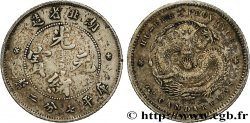 CHINE 7,2 Candareens (10 Cents) Province de Hu-Peh (1895-1907) 