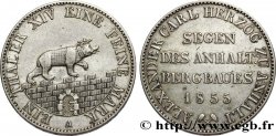 GERMANY - ANHALT Thaler des Mines 1855 Berlin