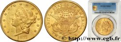 UNITED STATES OF AMERICA 20 Dollars  Liberty  1875 Carson City MS61
