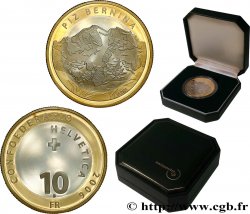 SVIZZERA 10 Francs Piz Bernina - Proof 2006 Berne - B