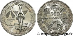 ÉTATS DE L AFRIQUE DE L OUEST (BCEAO) 500 Francs BCEAO 1972 Paris