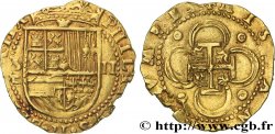 SPAIN - KINGDOM OF SPAIN - PHILIP II 2 Escudos n.d. Séville AU