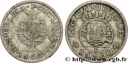 MOZAMBIQUE 20 Escudos colonie portugaise du Mozambique 1955  TTB