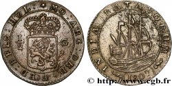 INDES NEERLANDAISES 1/2 Gulden République Batave 1802  SUP