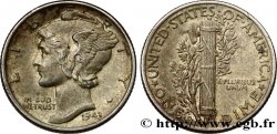 UNITED STATES OF AMERICA 1 Dime Mercury 1943 Denver