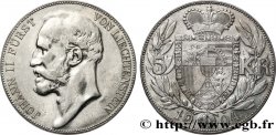 LIECHTENSTEIN - PRINCIPAUTÉ DE LIECHTENSTEIN - JEAN II 5 Kronen  1904 Berne TTB