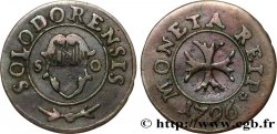 SUISSE - CONFÉDÉRATION HELVÉTIQUE - CANTON DE SOLEURE 1 Vierer 1796  TB+