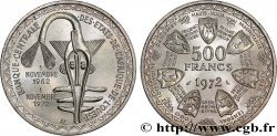 ÉTATS DE L AFRIQUE DE L OUEST (BCEAO) 500 Francs BCEAO 1972 Paris
