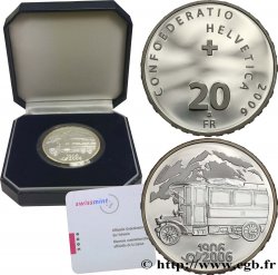 SUISSE 20 Francs 100e anniversaire du car postal 2006 Berne - B