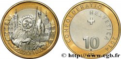 SUISSE 10 Francs Gansabhauet à Sursee 2014 Berne