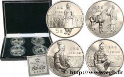 CHINA Coffret 5 Yuan Proof 4 pièces 1984 