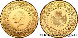 TURKEY 25 Kurush Mustafa Kemal Atatürk série des monnaies de luxe 1969 Istanbul
