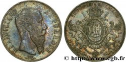 MEXICO 1 Peso Empereur Maximilien 1866 Mexico