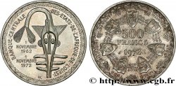 ÉTATS DE L AFRIQUE DE L OUEST (BCEAO) 500 Francs BCEAO 1972 Paris