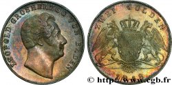 GERMANY - BADEN 2 Gulden Léopold Ier de Bade 1848 Karlsruhe