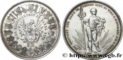SUISSE 5 Francs, monnaie de Tir, Bâle 1879