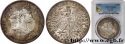 ALLEMAGNE - VILLE LIBRE DE FRANCFORT Double Thaler  1862 Francfort MS64 PCGS