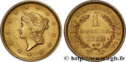 ÉTATS-UNIS D AMÉRIQUE 1 Dollar Or  Liberty head  1er type 1852 Philadelphie fVZ