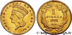 ÉTATS-UNIS D AMÉRIQUE 1 Dollar ”Indian Princess” 1868 Philadelphie