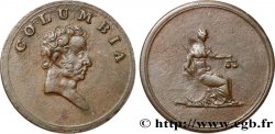 BRITISH TOKENS OR JETTONS 1 Farthing Columbia n.d. 