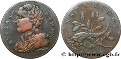 BRITISH TOKENS OR JETTONS 1 Farthing Isaac Newton  1793 