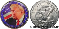 UNITED STATES OF AMERICA 1 Dollar Eisenhower - Donald Trump n.d.