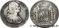 MEXICO 8 Reales Charles IV 1805 Mexico