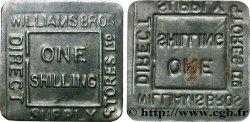 BRITISH TOKENS OR JETTONS One Shilling - William Bros n.d. 