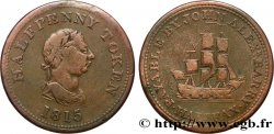 CANADA 1/2 Penny token John Alex - Halifax 1815 